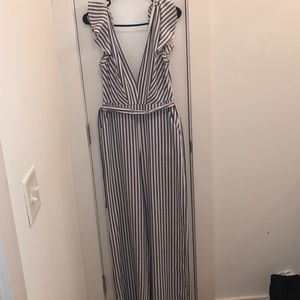 Long pant romper
